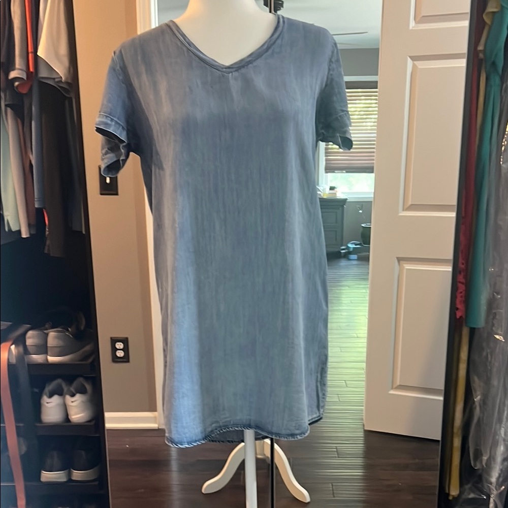 (2 for $25) Velvet Heart Blue Mini Dress